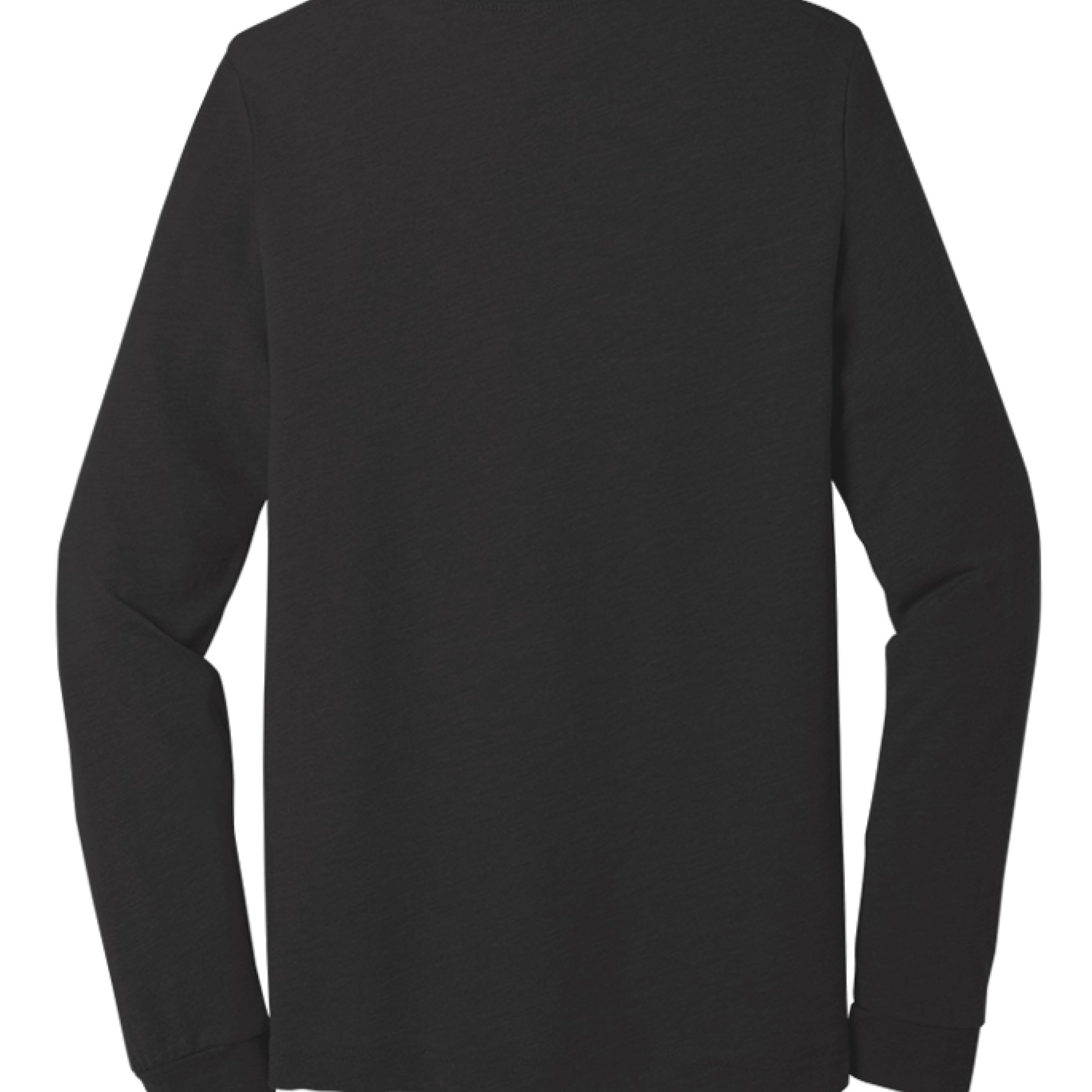 Black Heather Triblend - BACK