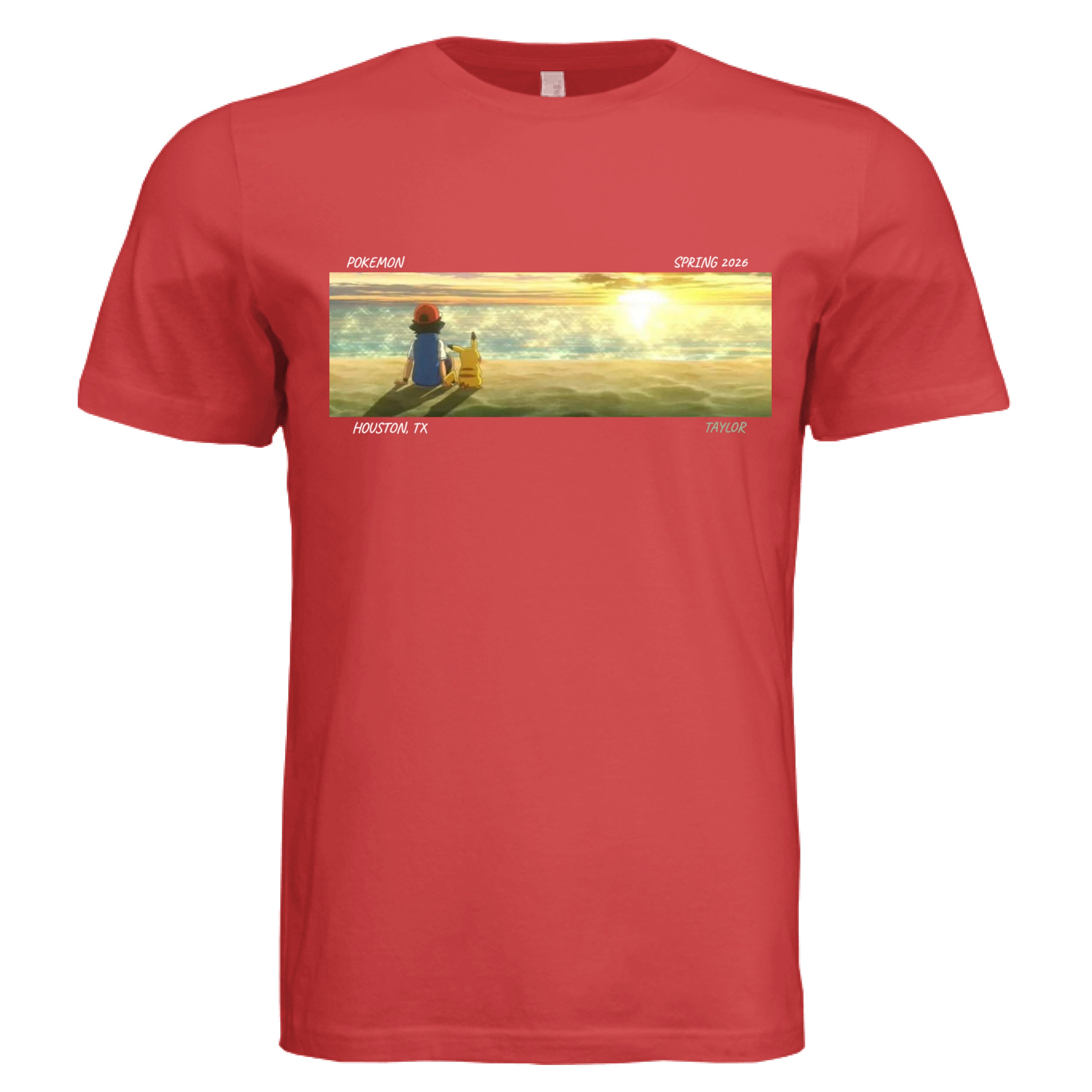 SOLID RED TRIBLN - FRONT